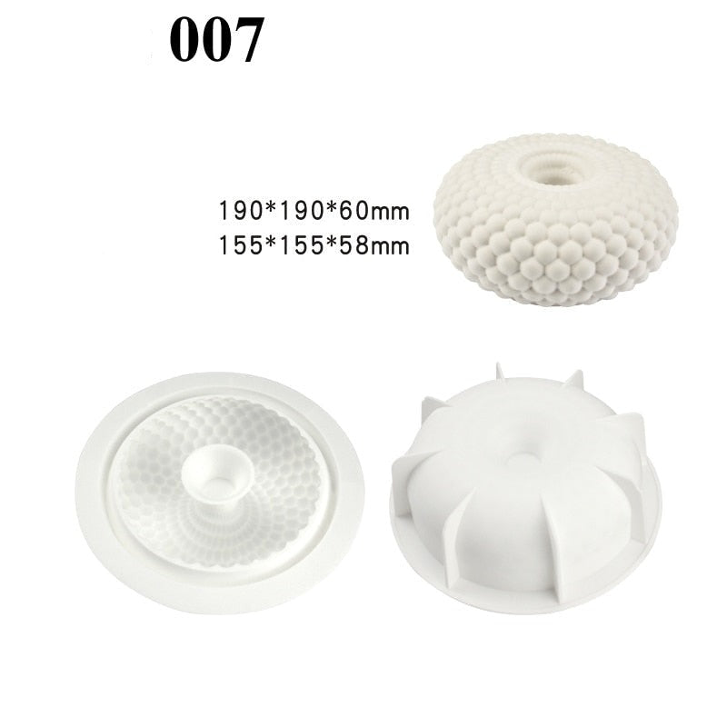3D dessertformer i silikon