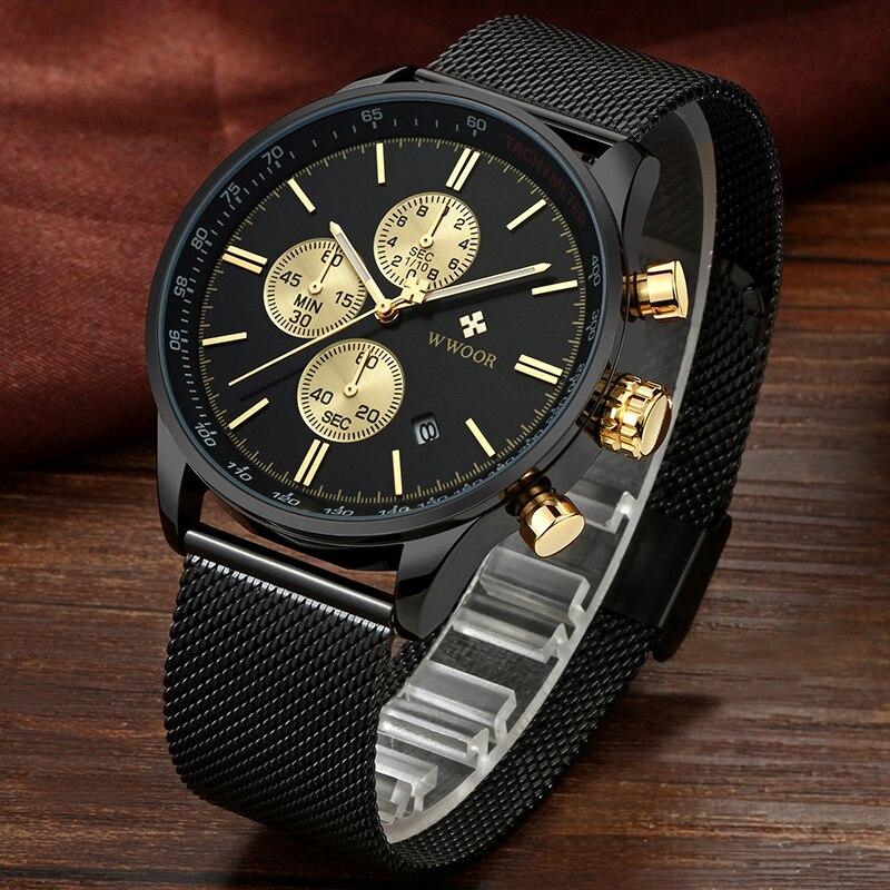 Ultrathin kronograf-armbåndsur