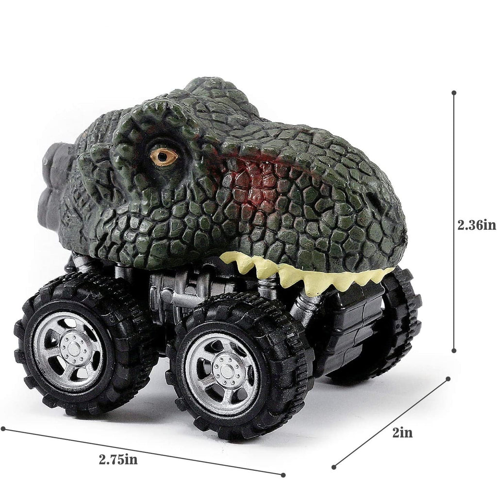 Trekk tilbake dinosaur minibil
