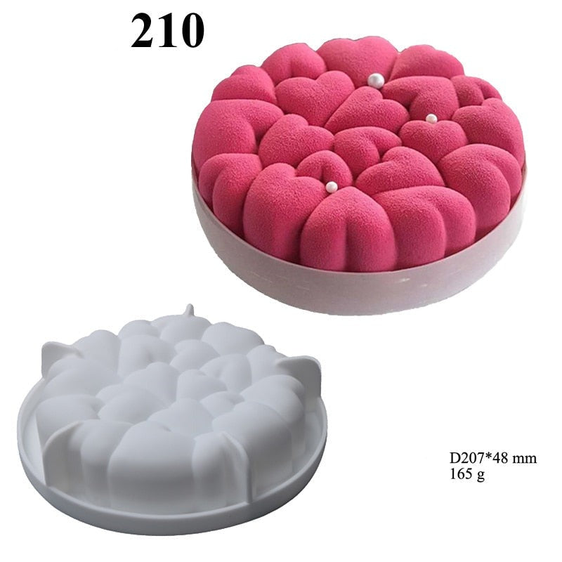 3D dessertformer i silikon