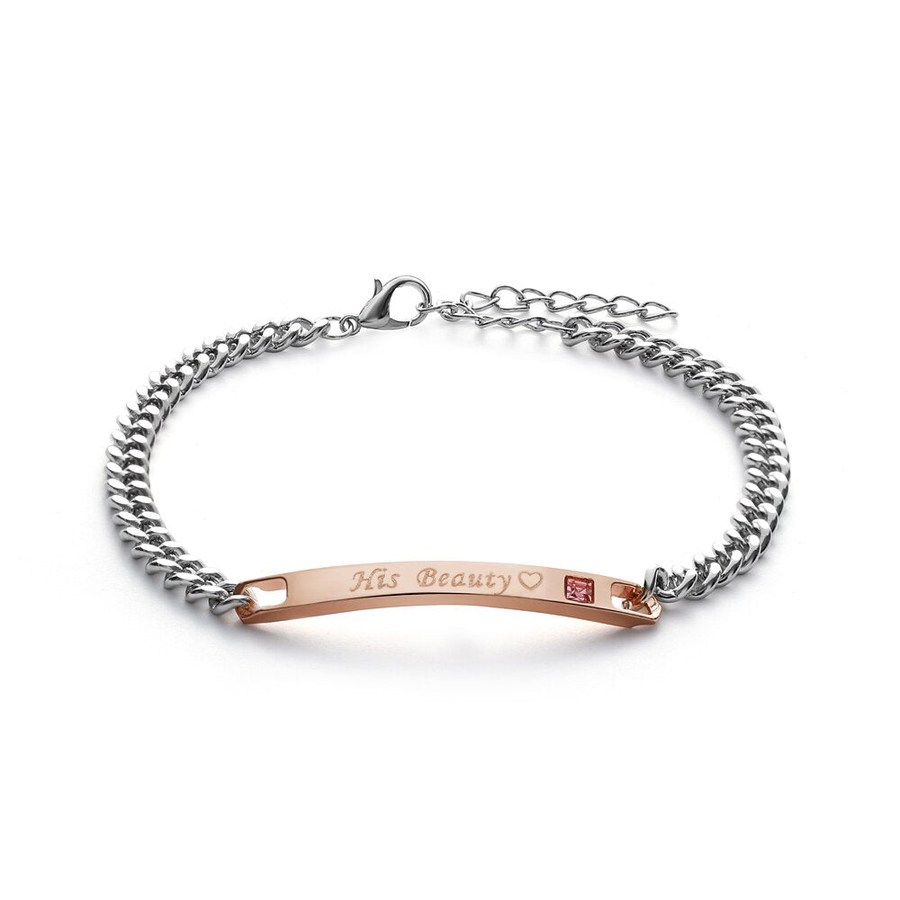 Hans skjønnhet og hennes udyr-armbånd