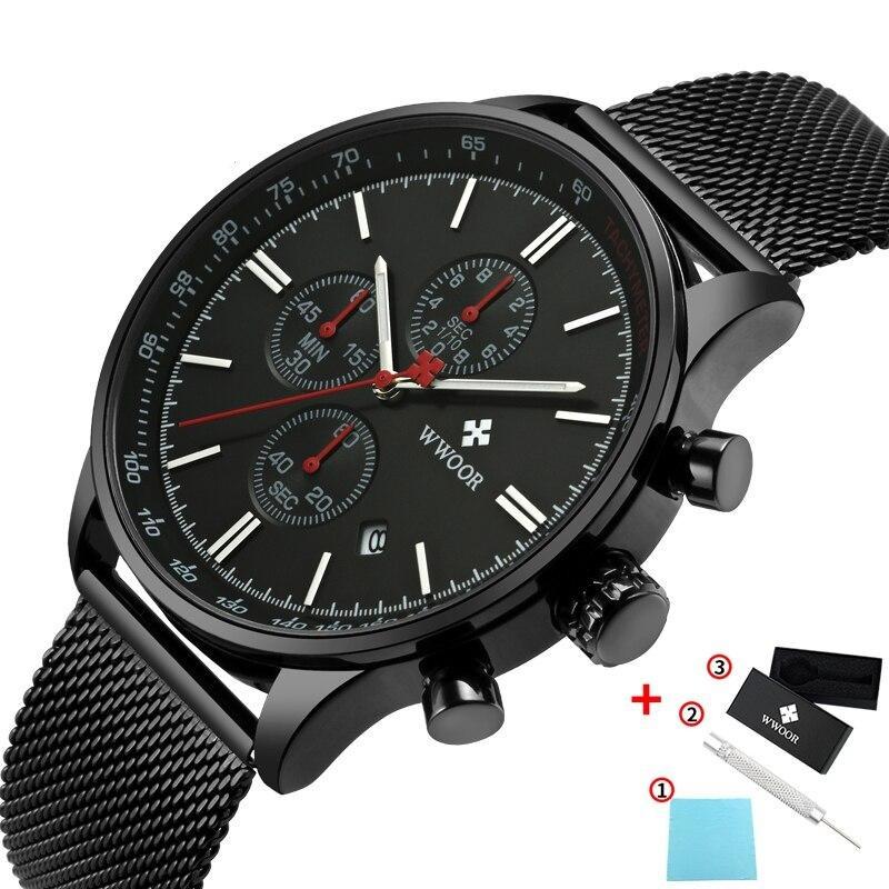 Ultrathin kronograf-armbåndsur