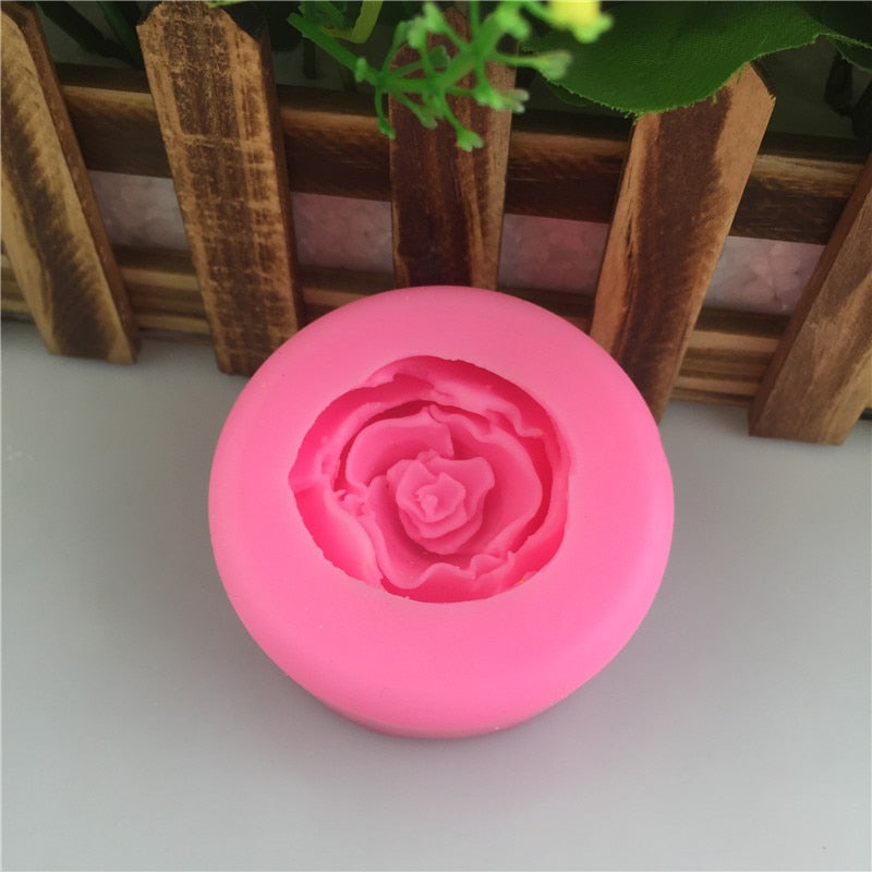 Rose silikonform