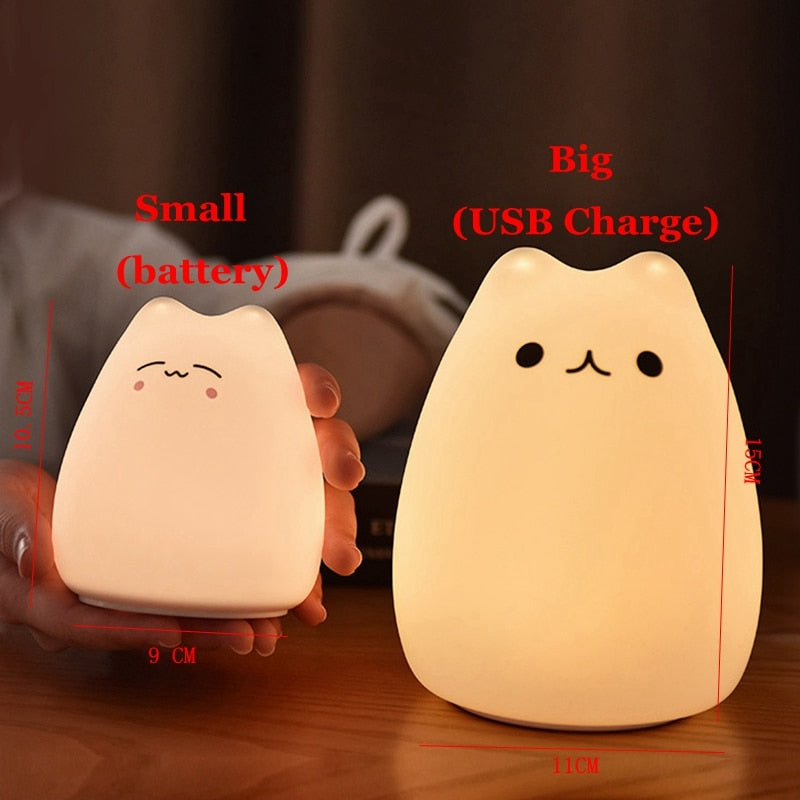 Frekk katt LED-lampe