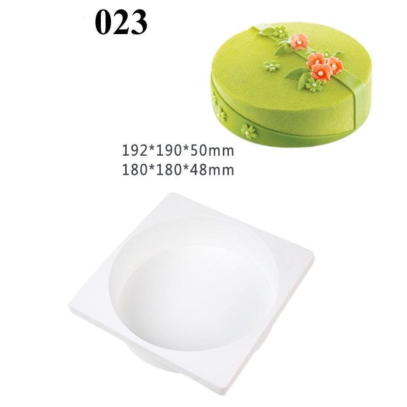 3D dessertformer i silikon