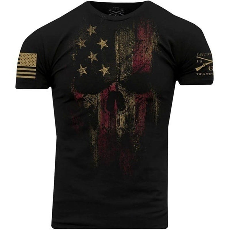 3D American Reaper-trykt t-skjorte
