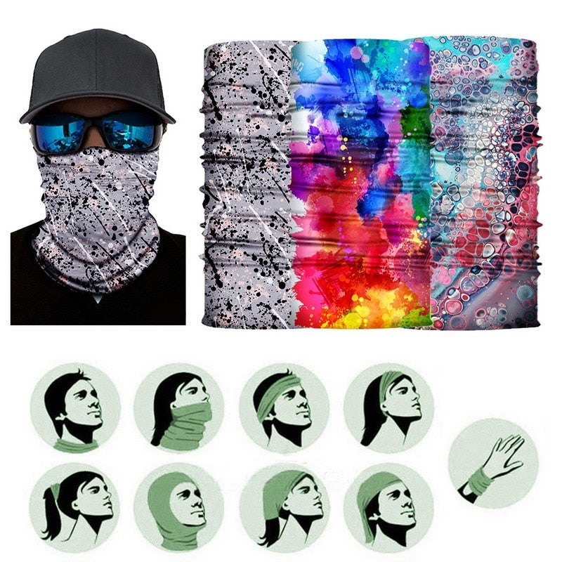 Sømløse Bandana-Buffs (Kjøp 1, få 2 gratis)