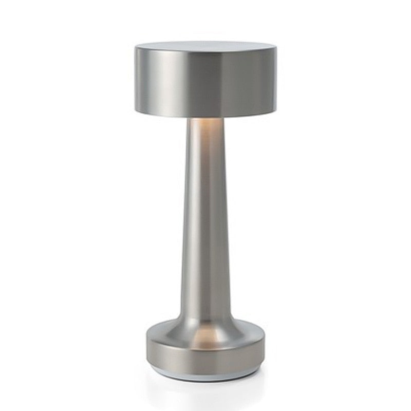 Oppladbar berøringsbordlampe