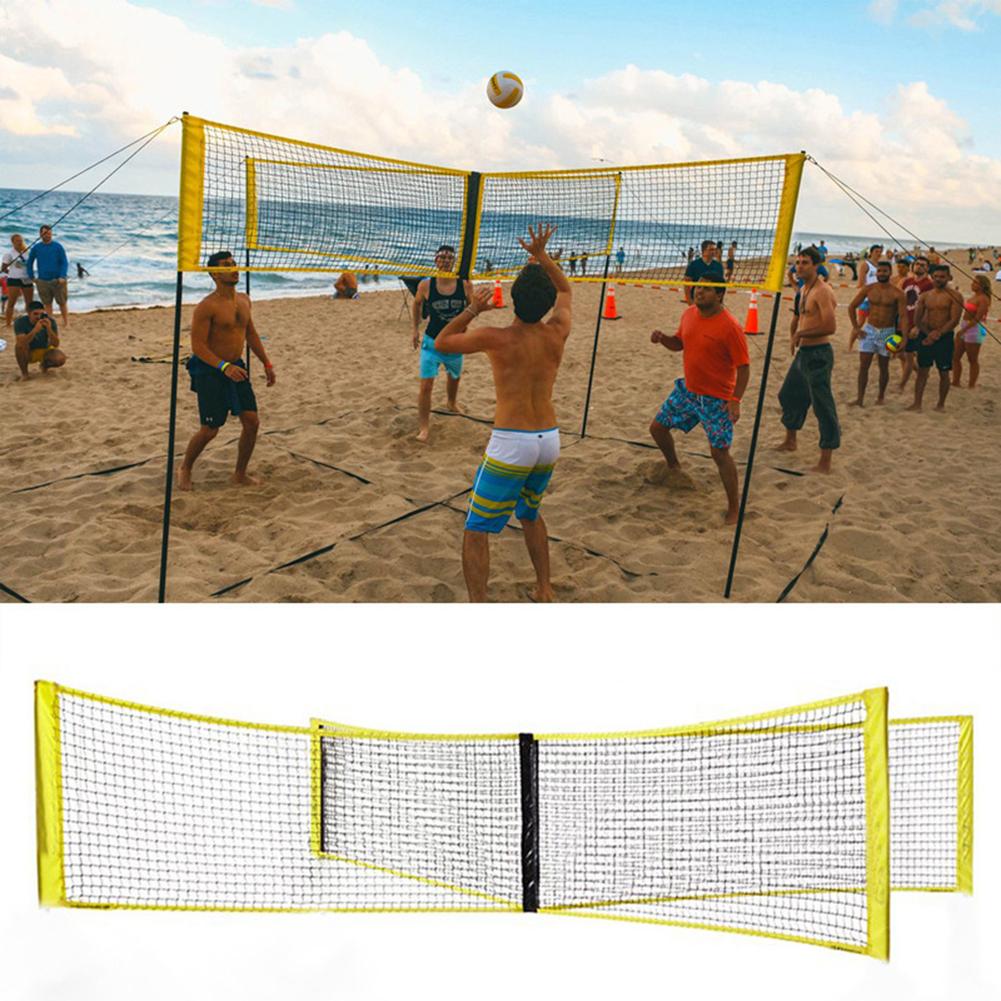 Firesidig nett til crossvolleyball
