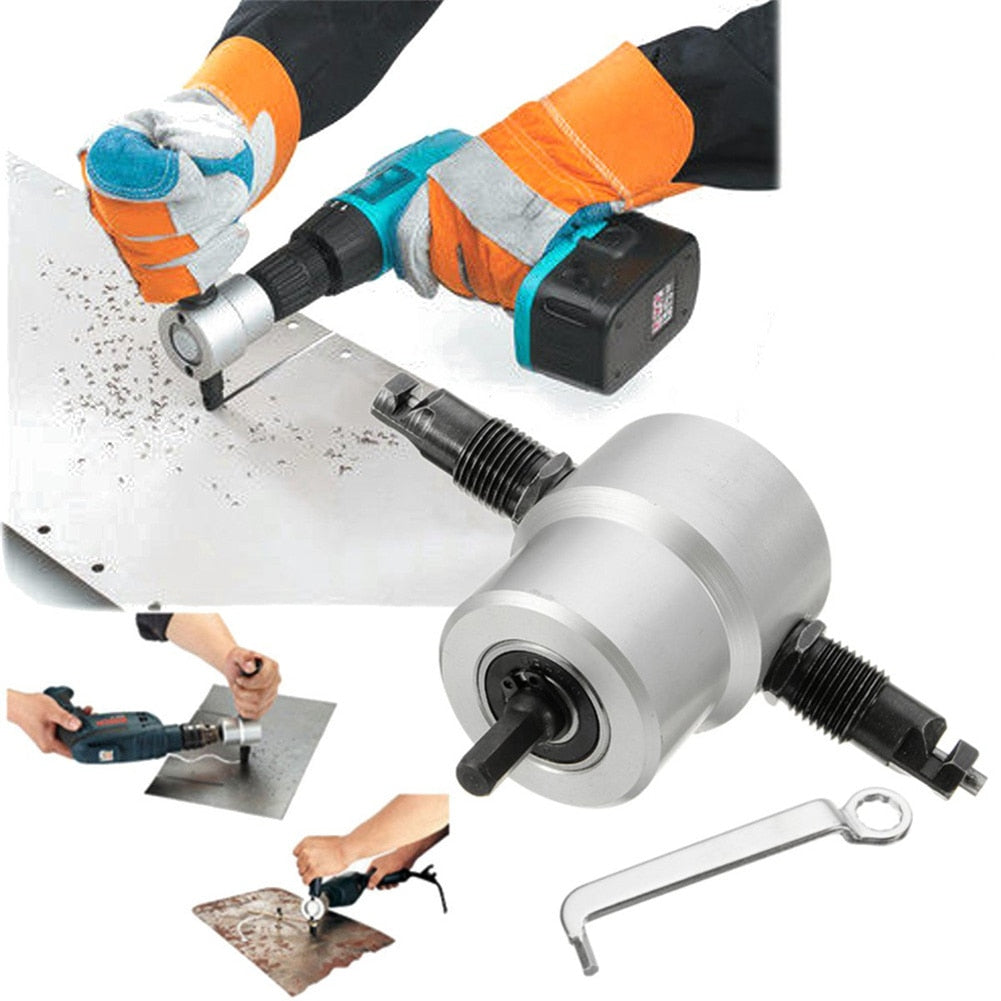 Dobbelthodet metallnibbler