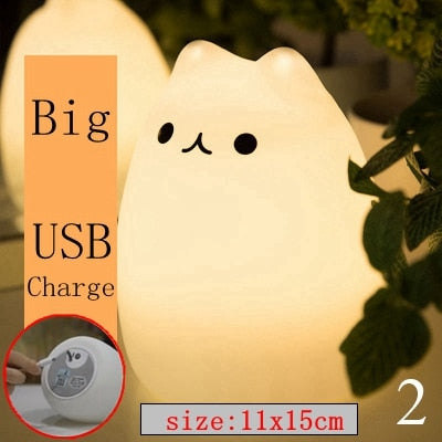 Frekk katt LED-lampe