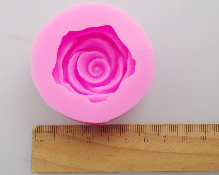Rose silikonform