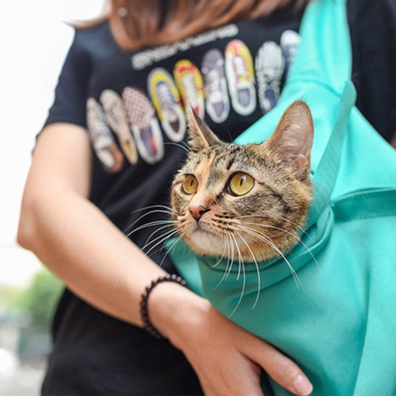 Komfortabelt reisebur for katt