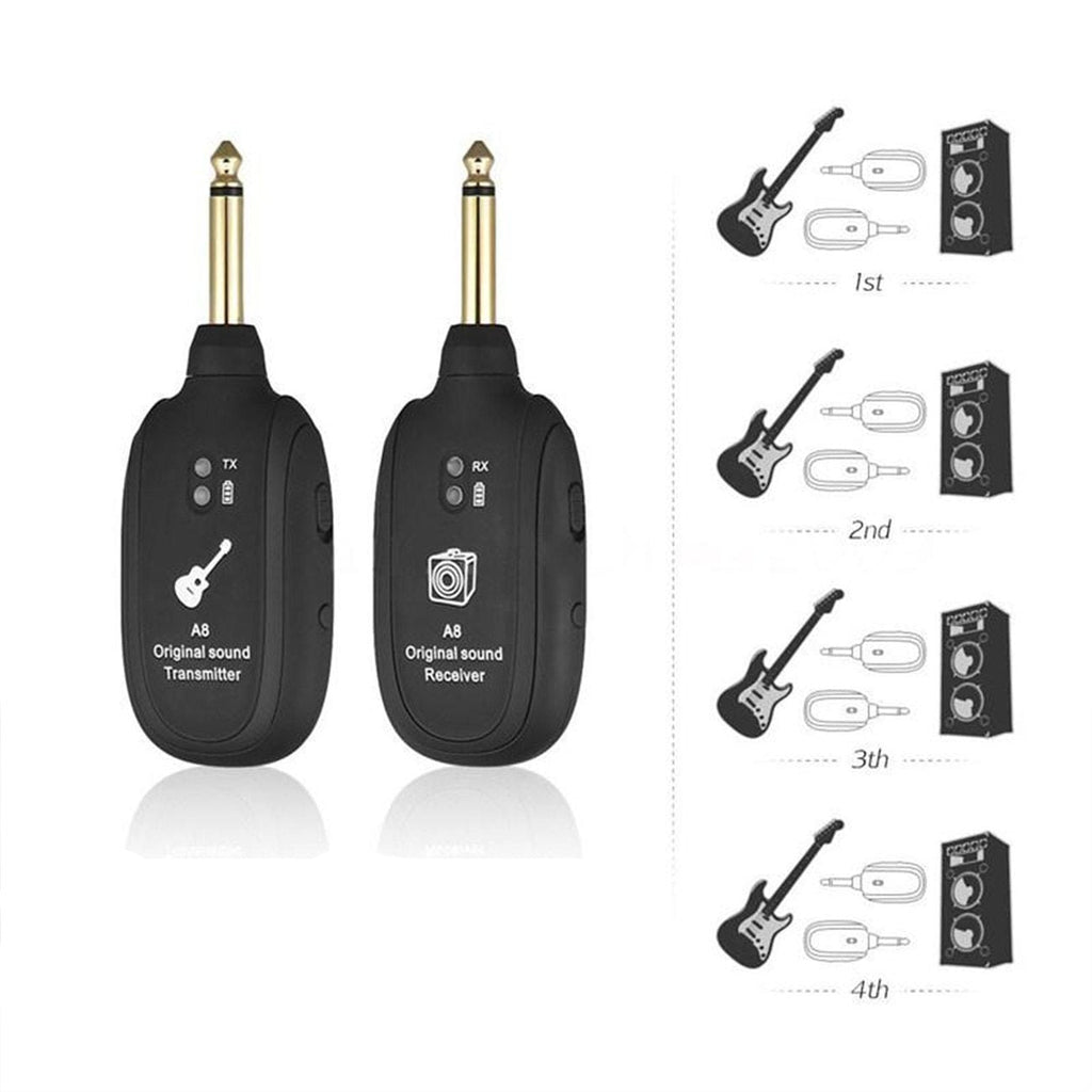 Trådløst gitarforsterkersystem | Sender mottaker