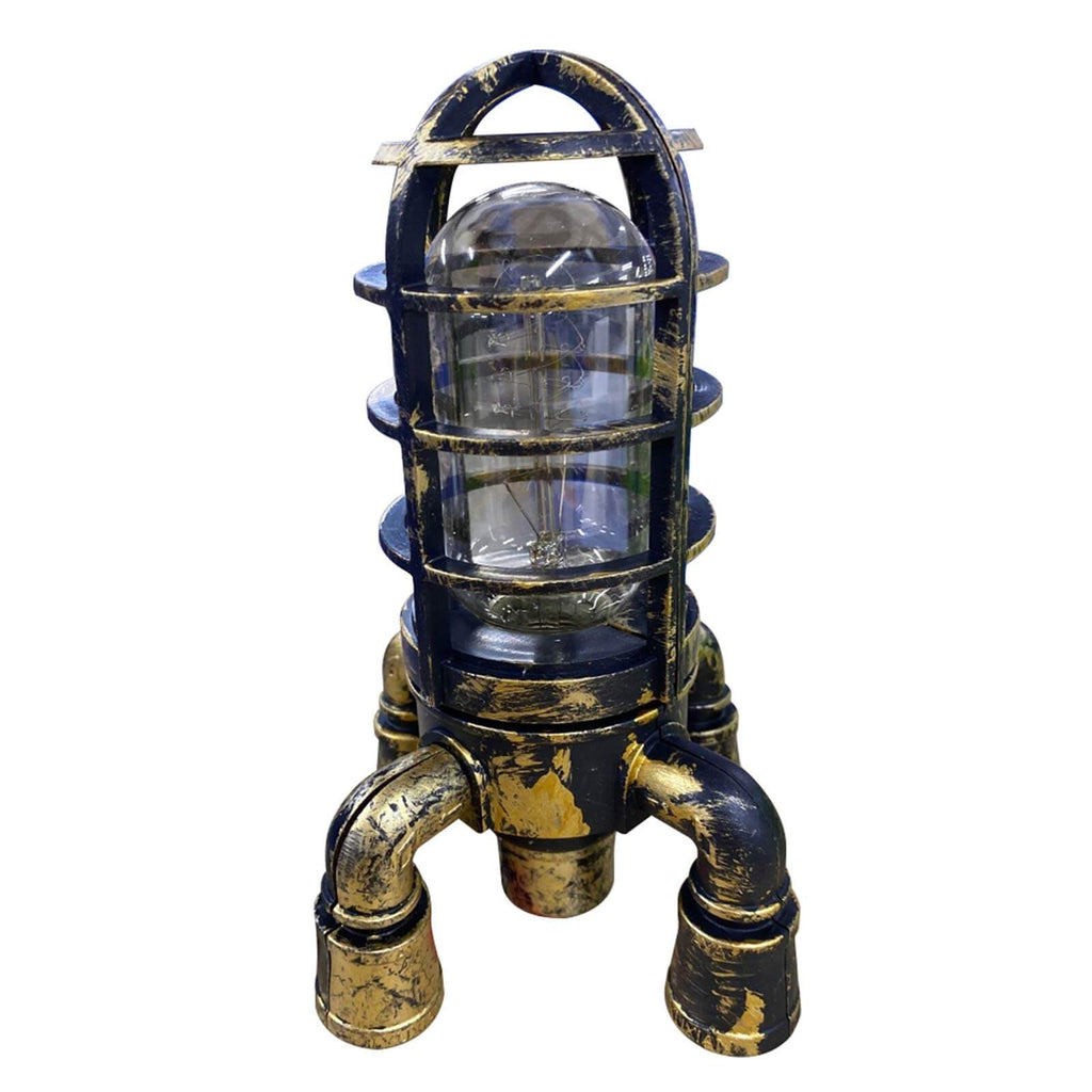 Vintage Steampunk Rakettlampe