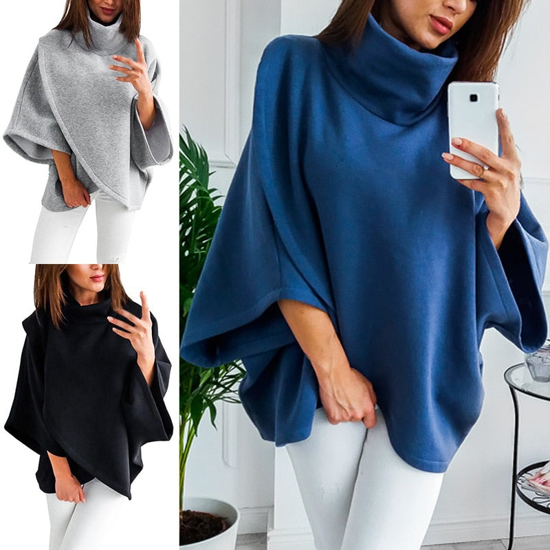 Asymmetrisk turtleneck