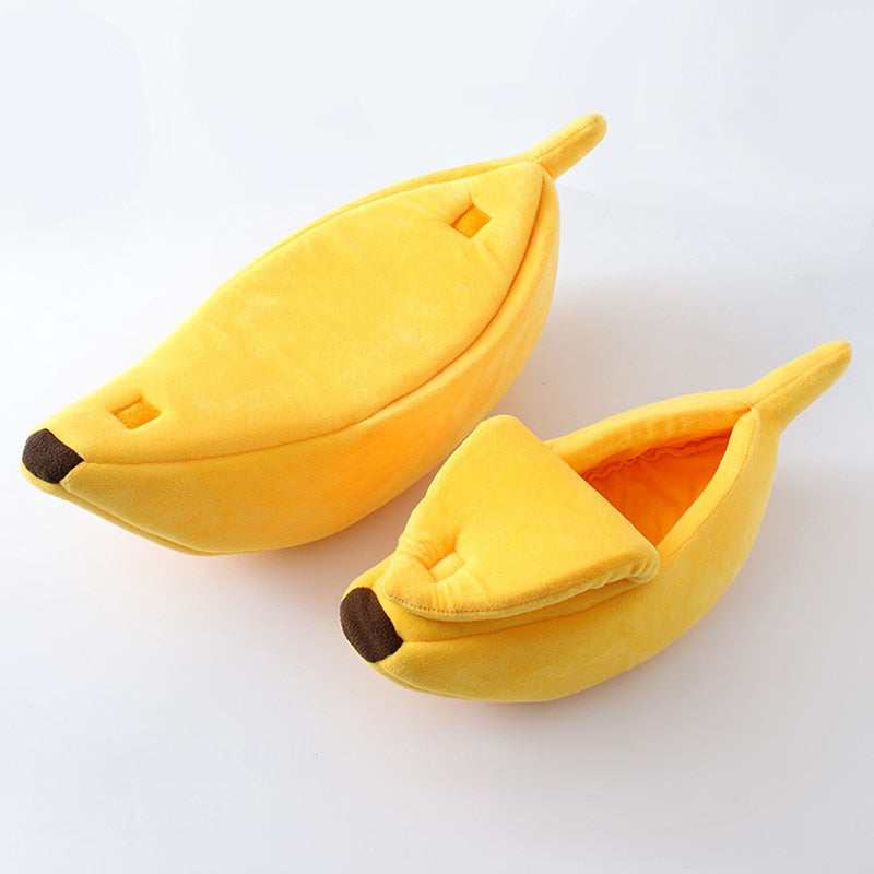 Morsom banan-katteseng