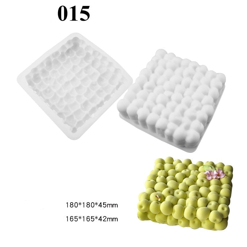 3D dessertformer i silikon