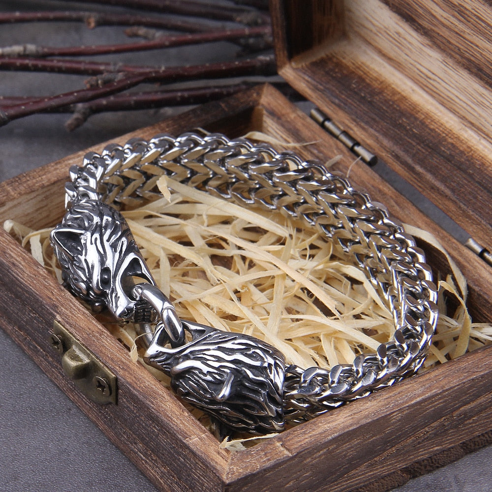 Fenrir Vikingarmbånd - (norrøn mytologi)