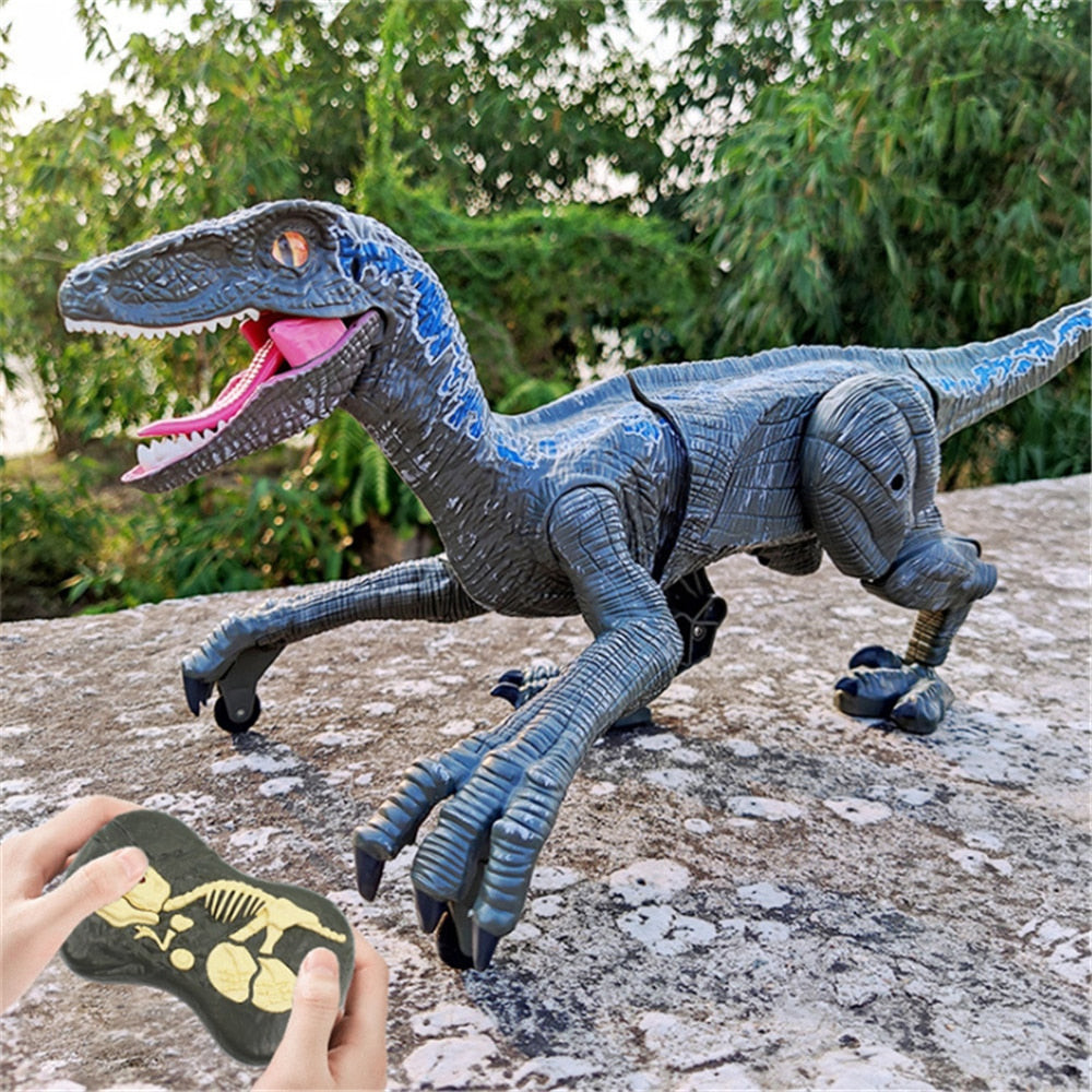 Realistiske RC dinosaurleker