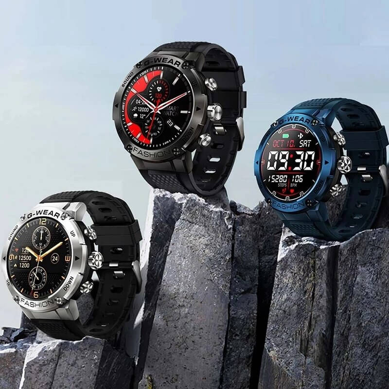 Sports smartklokke for menn