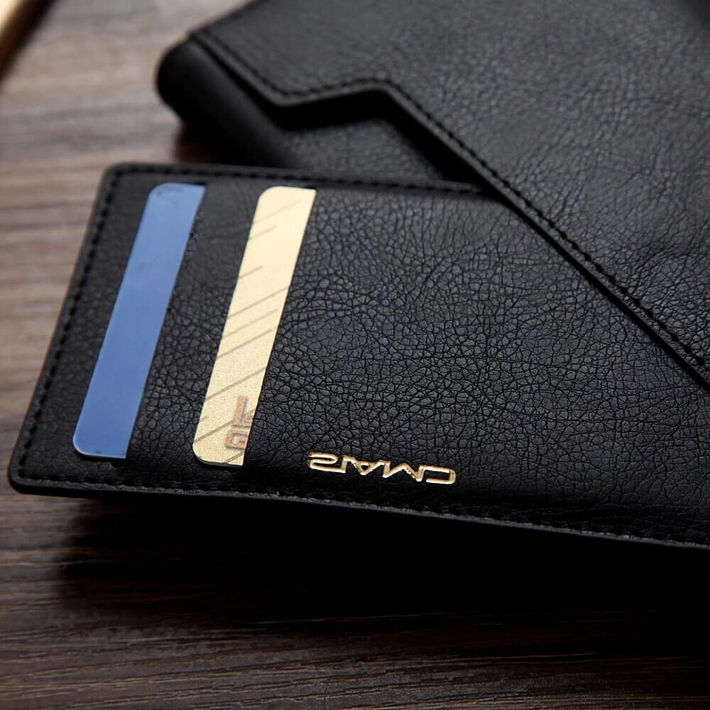 Magnetisk Folio-etui i Skinn