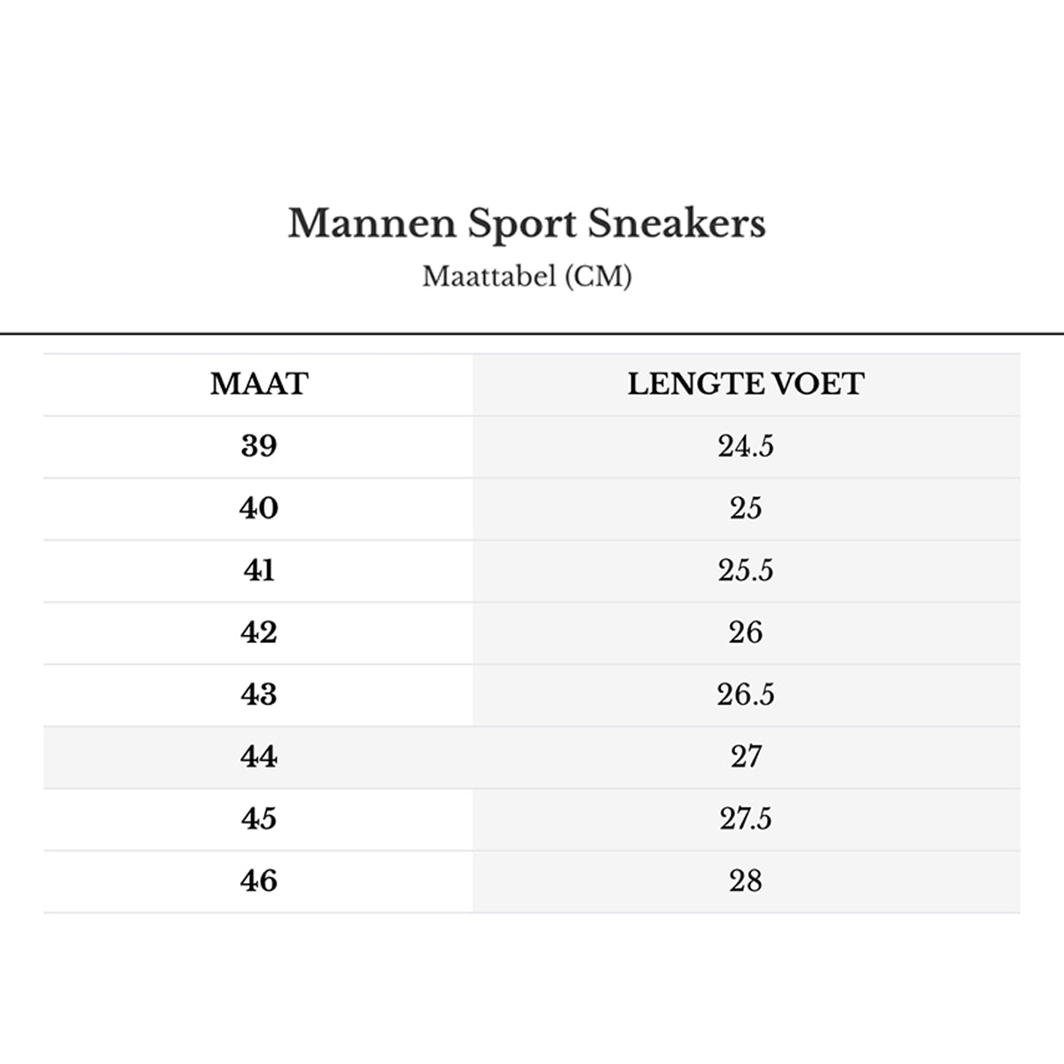 Sportssko for menn