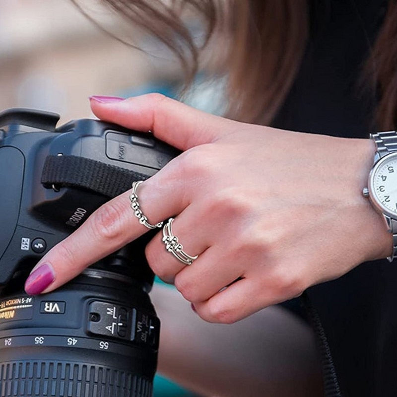 Spinn Fritt Beroligende Fidget-ring