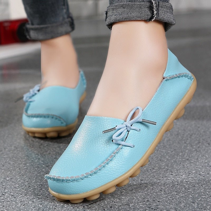 Sommerloafers for kvinner