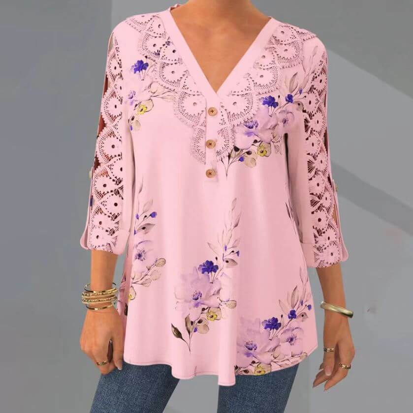 Dame casual sommerbluse