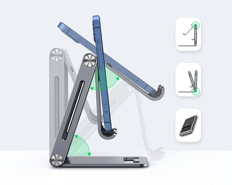 Telefonholder i aluminium, standard
