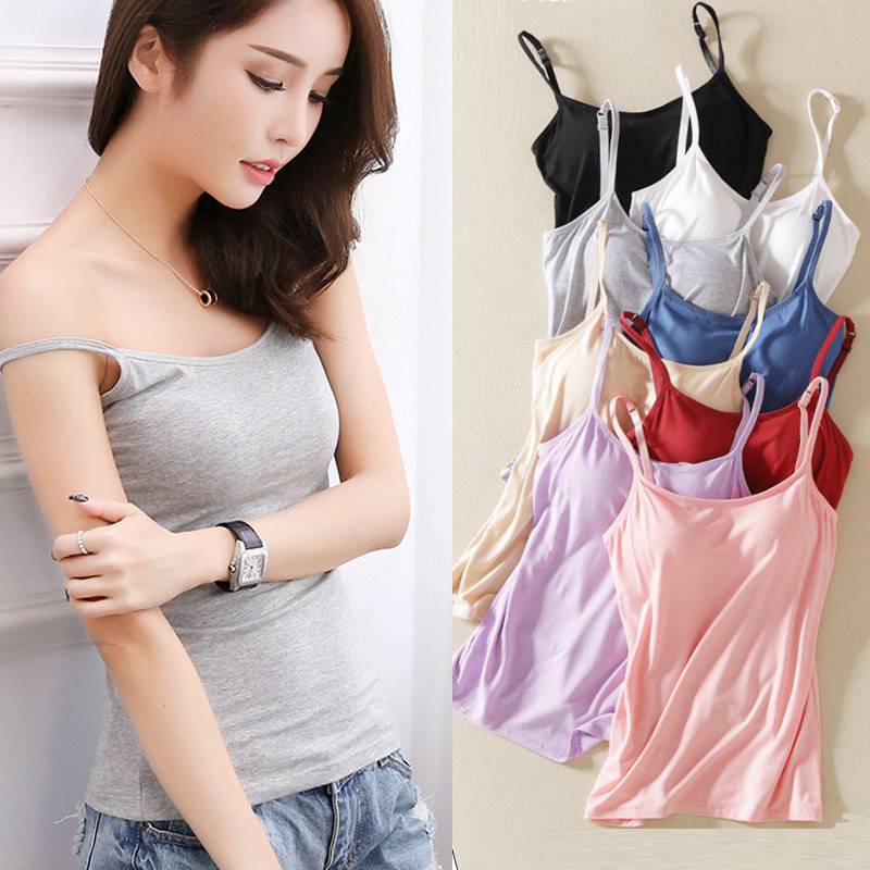 Fôrede camisole-topper for damer