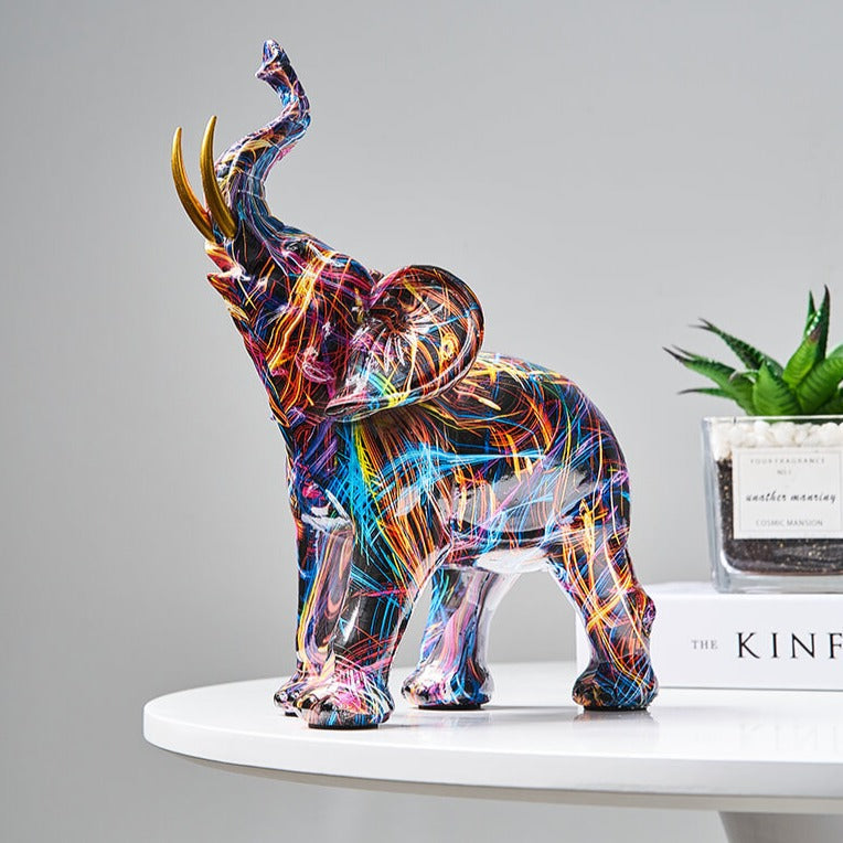 Kunst Elefantdekorasjon