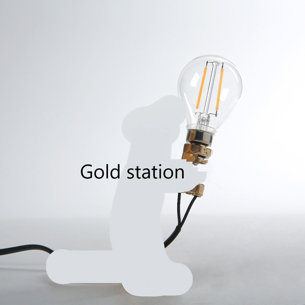 Søt musebordlampe