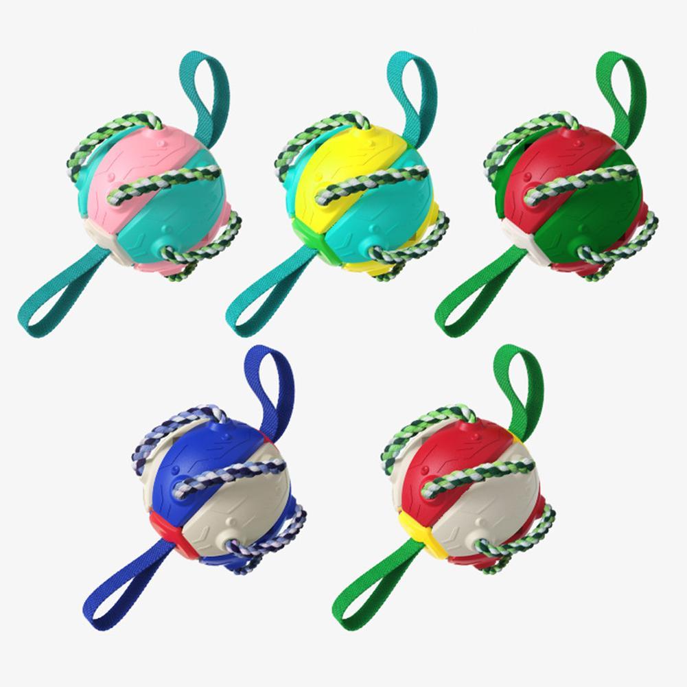 Interaktiv frisbee-ball hundeleke