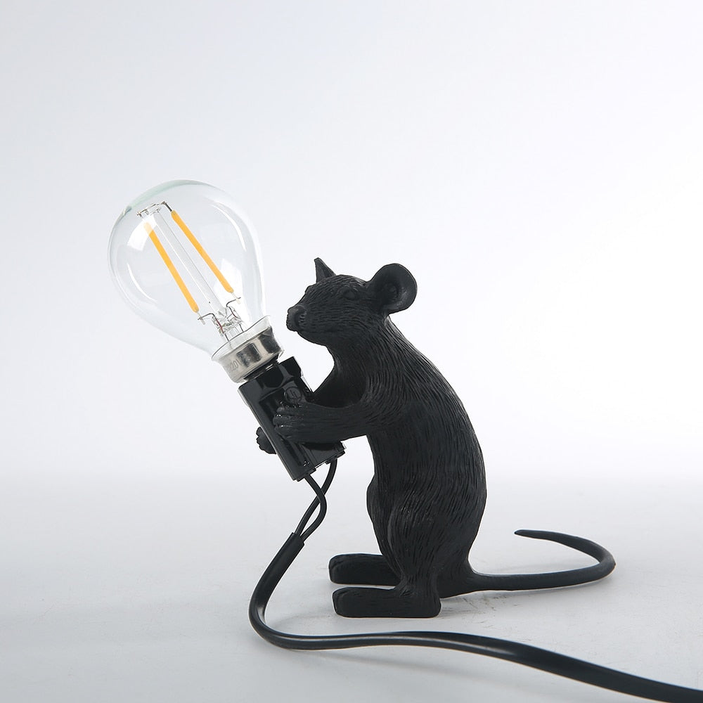 Søt musebordlampe