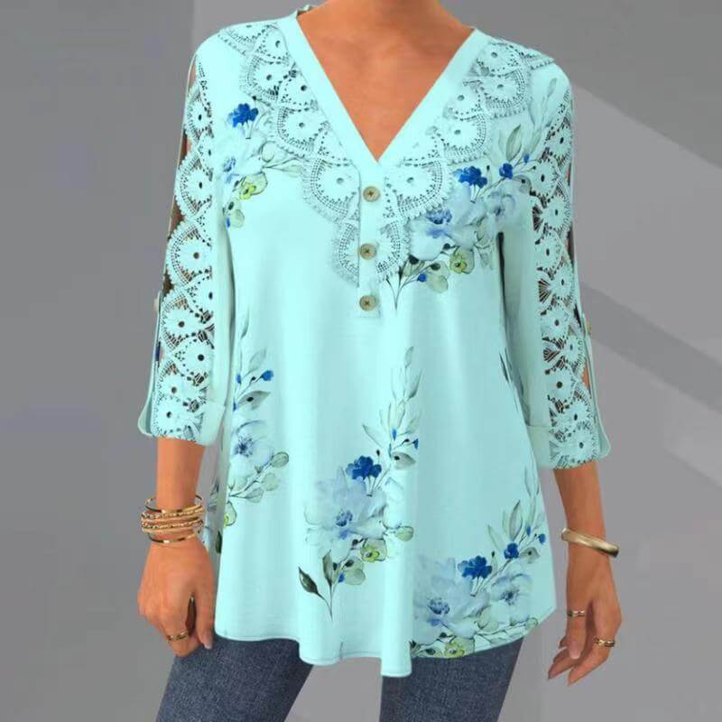 Dame casual sommerbluse