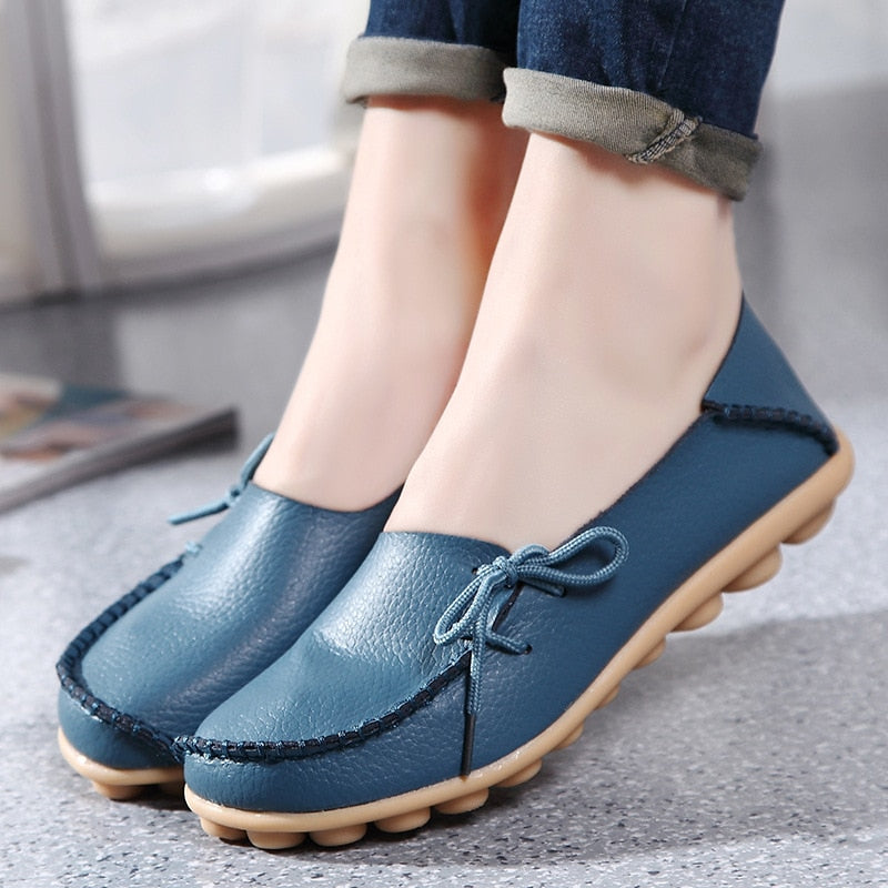 Sommerloafers for kvinner