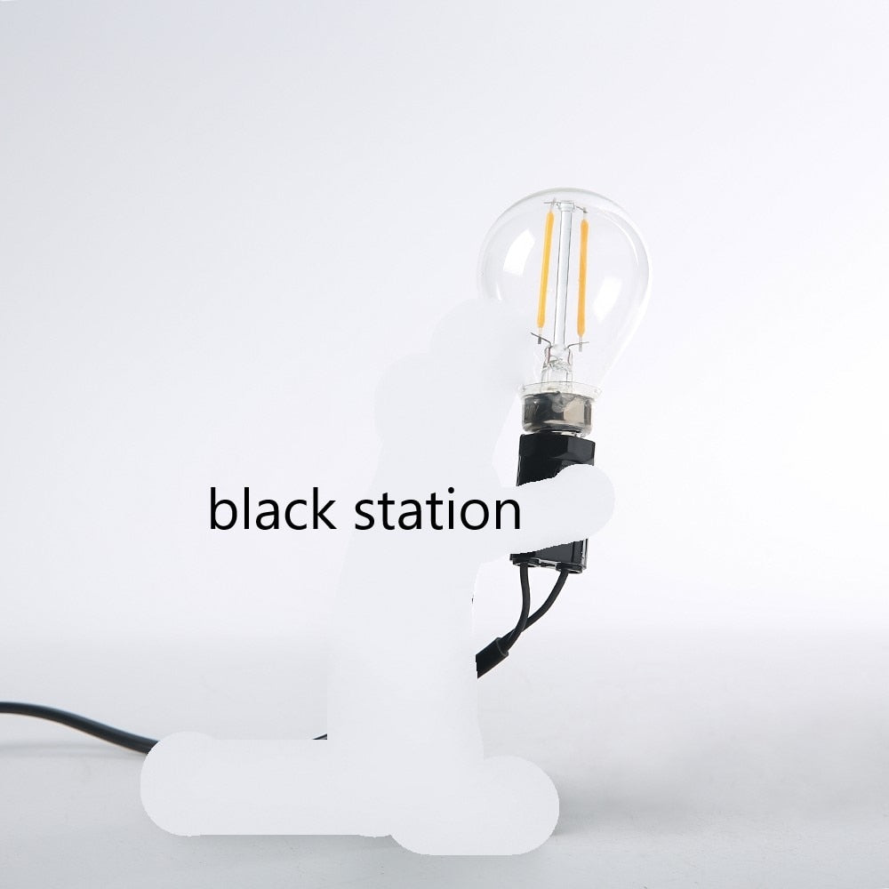 Søt musebordlampe