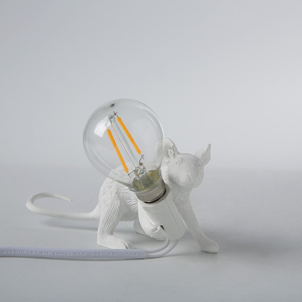 Søt musebordlampe