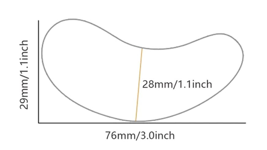 Hydrogel øyemaske