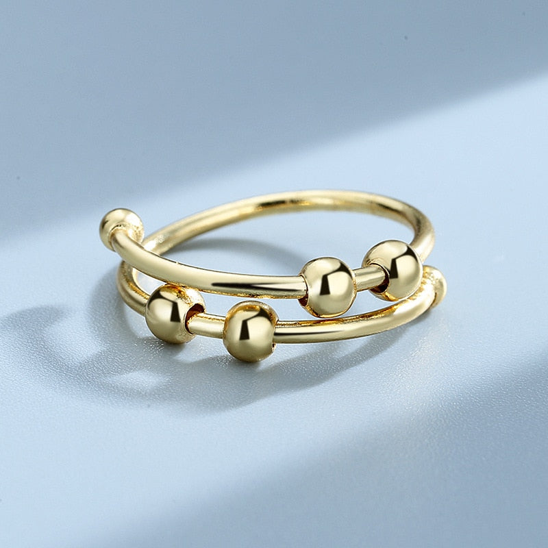 Spinn Fritt Beroligende Fidget-ring