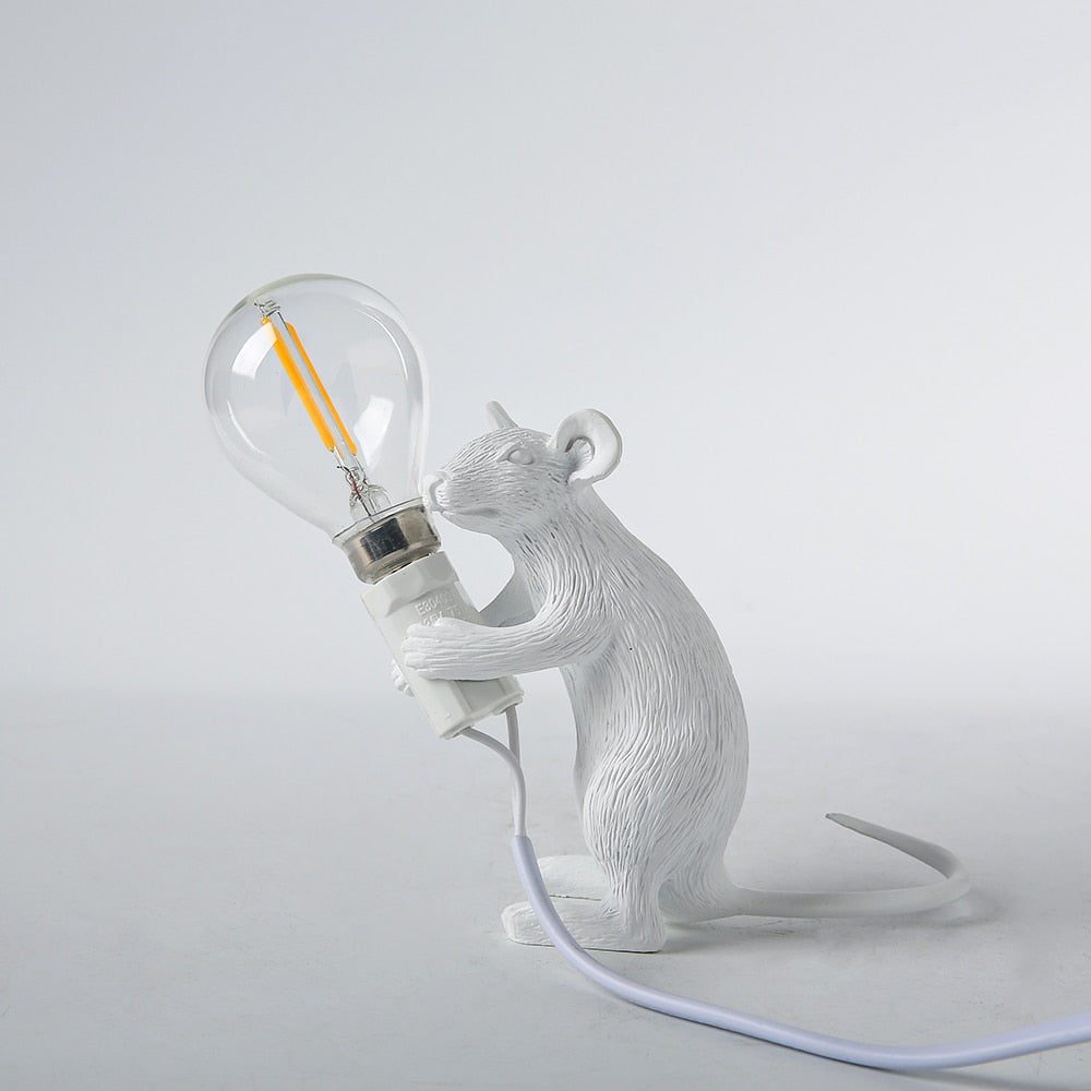 Søt musebordlampe