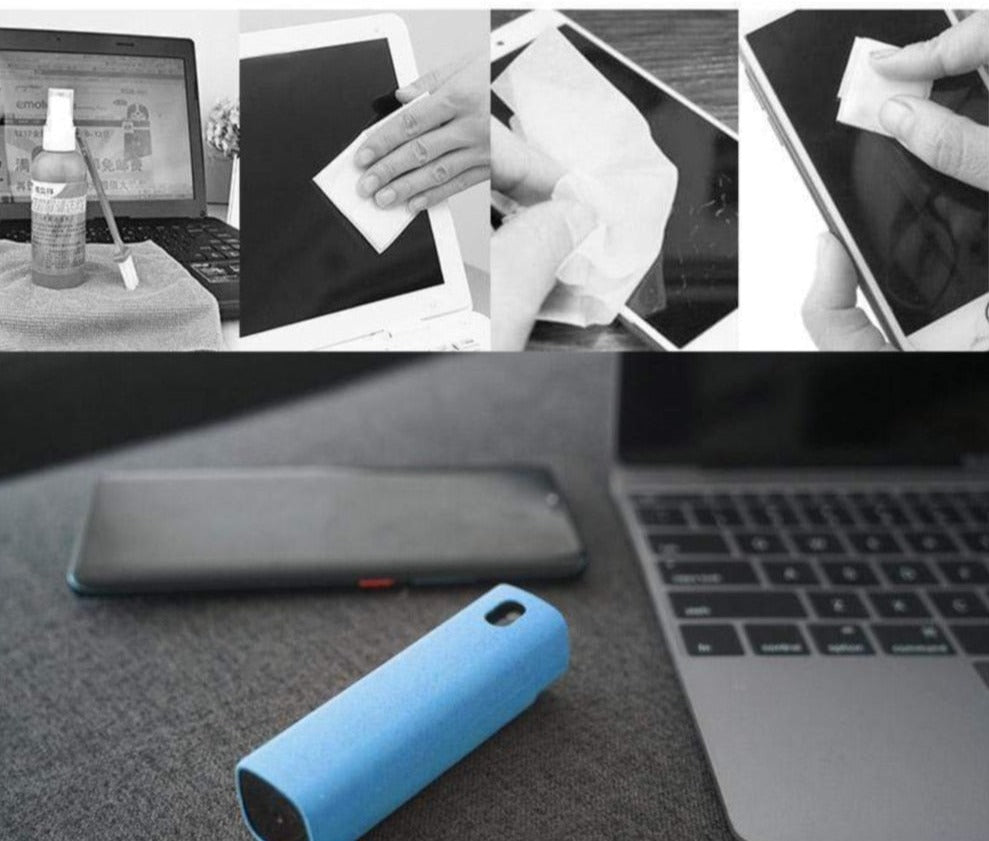 Bærbar, fingeravtrykksresistent skjermrenser