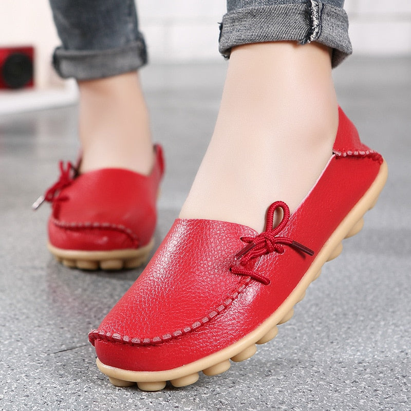 Sommerloafers for kvinner