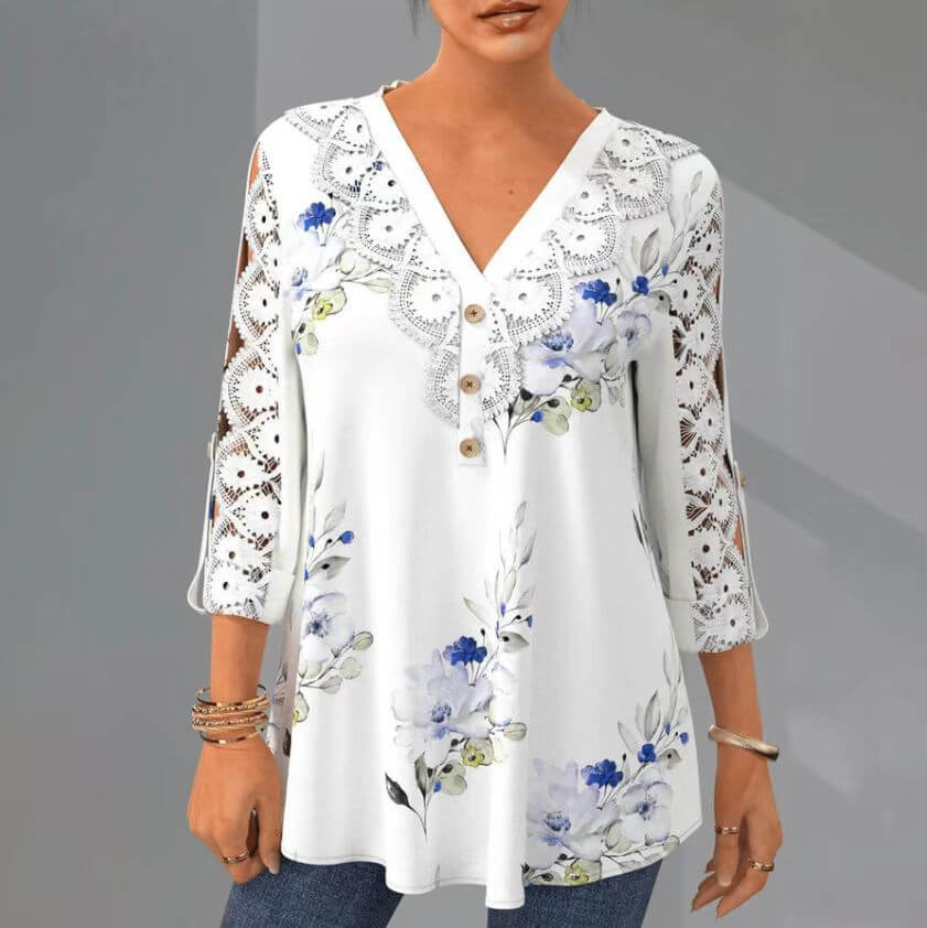 Dame casual sommerbluse