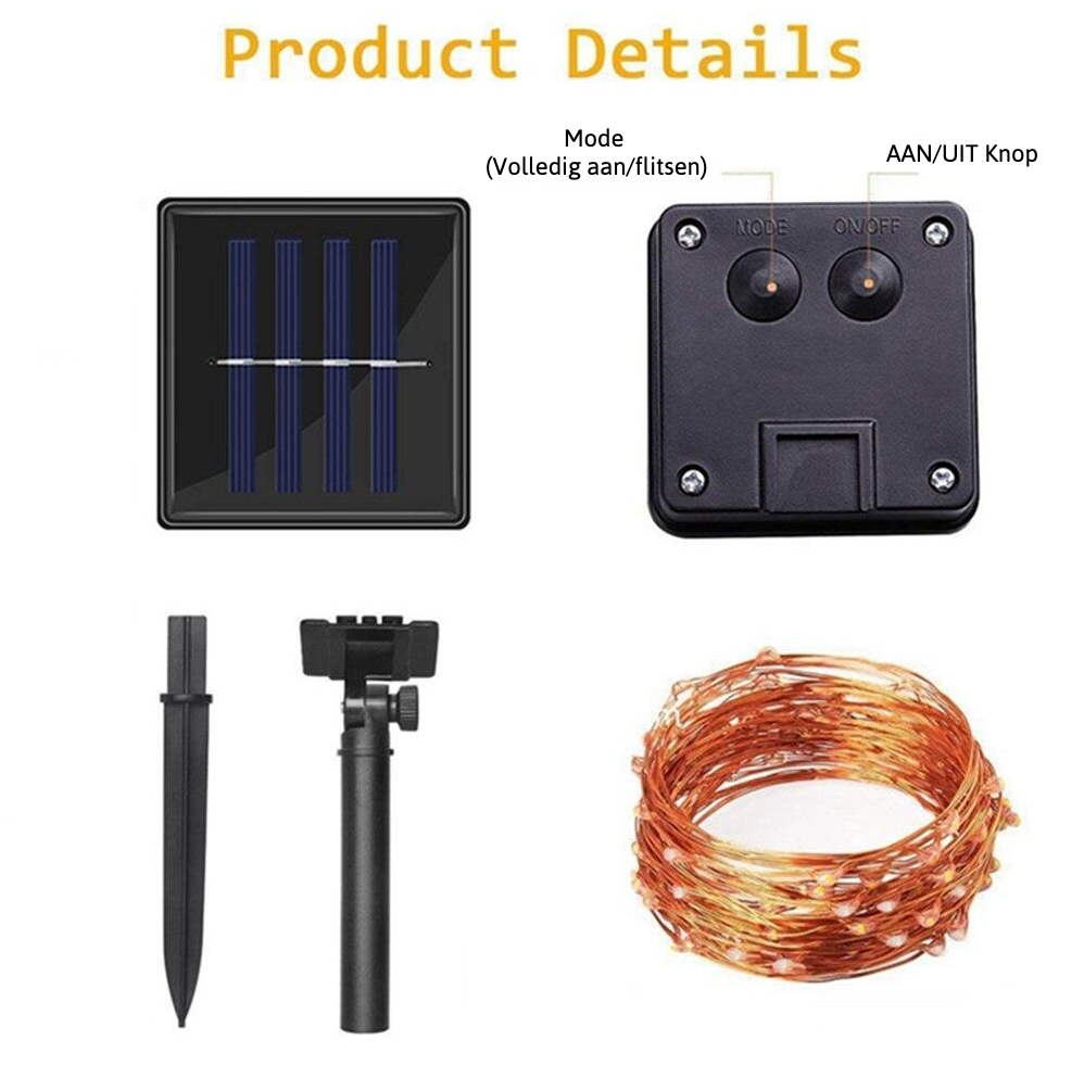 Solar LED-belysning – vanntett