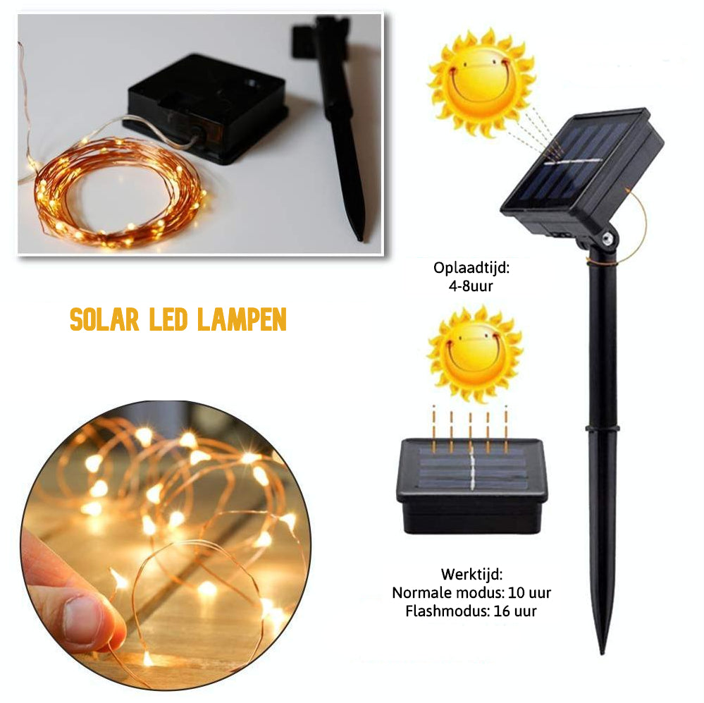 Solar LED-belysning – vanntett