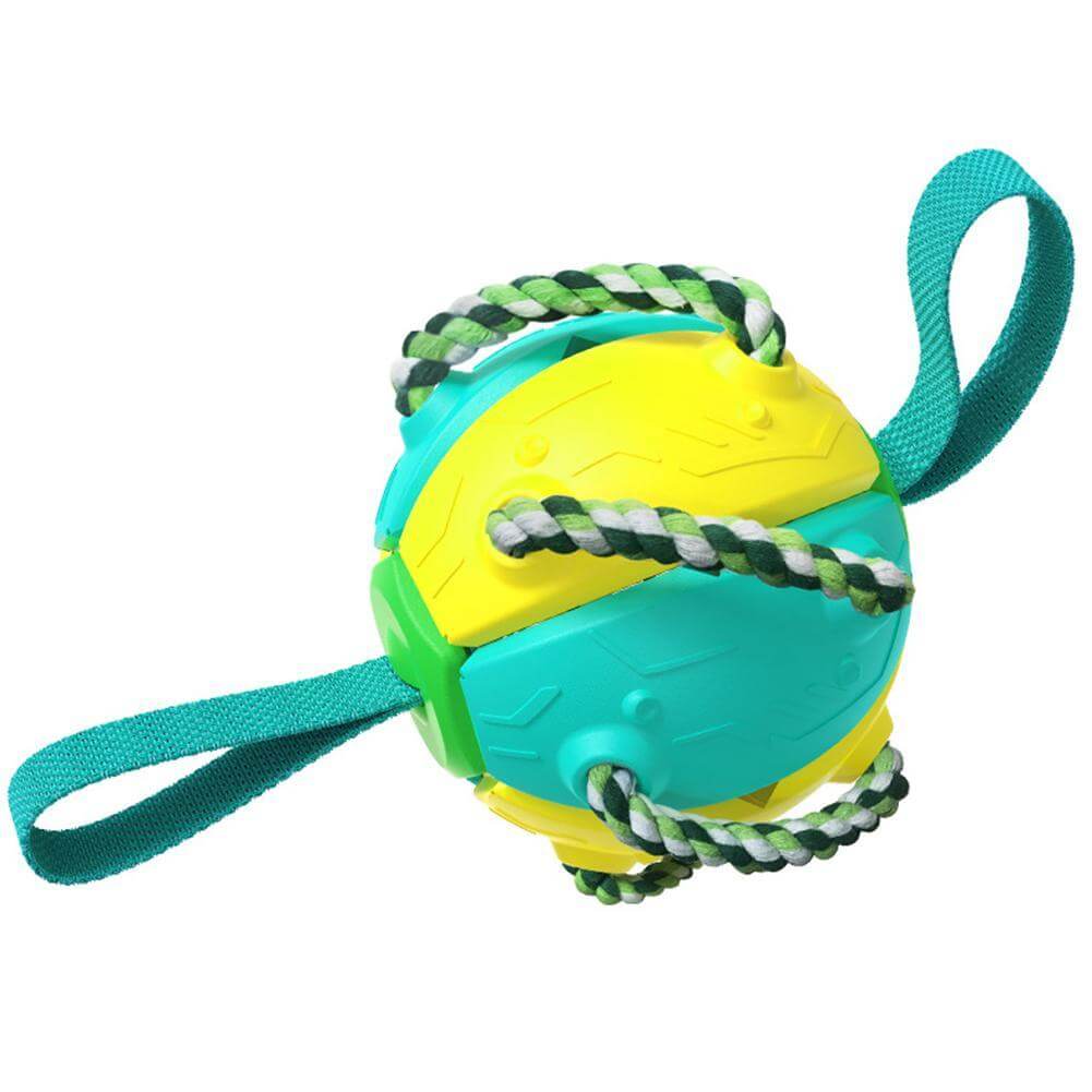 Interaktiv frisbee-ball hundeleke