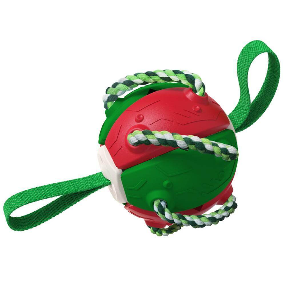 Interaktiv frisbee-ball hundeleke
